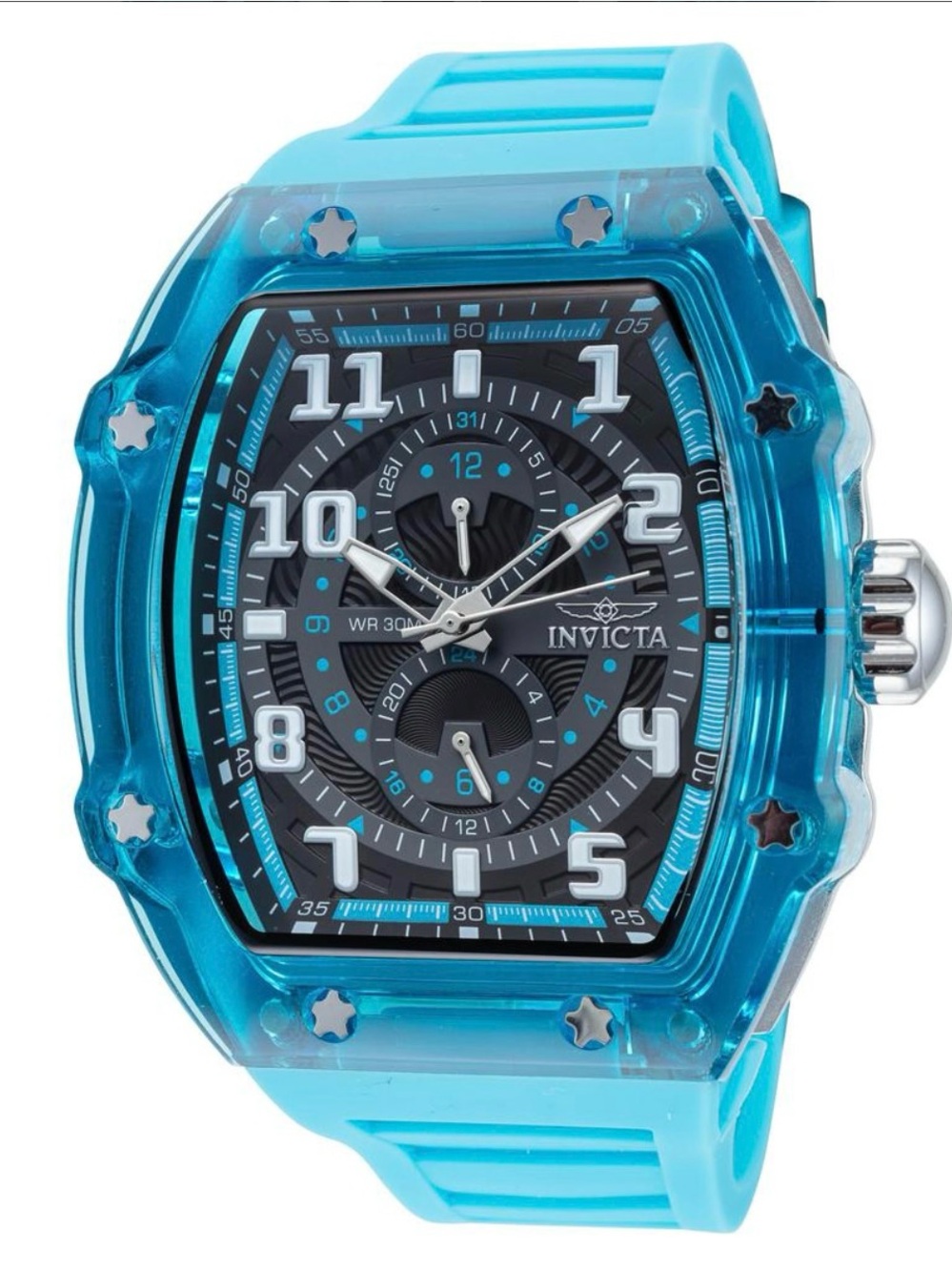 Invicta Racing Cyclone Men's Watch - 48.5mm, Blue
(48444)